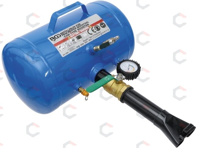 Padangų pūstuvas bosteris | 19 l | iki 10 bar (8365) Padangų pūstuvas bosteris | 19 l | iki 10 bar (8365)