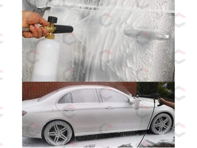 Putų generavimo pistoletas | Snow Foam | aliuminis | 1L (WG1A) 2