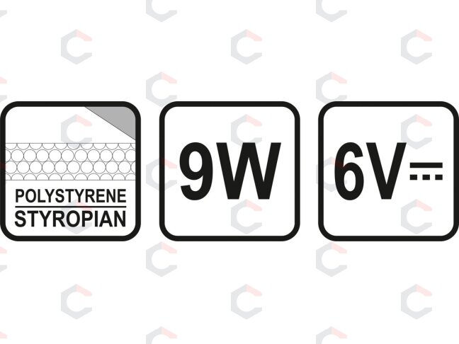 Terminis peilis putplasčiui | 9 W | 3 keičiami antgaliai (78894) 6 Terminis peilis putplasčiui | 9 W | 3 keičiami antgaliai (78894) 6