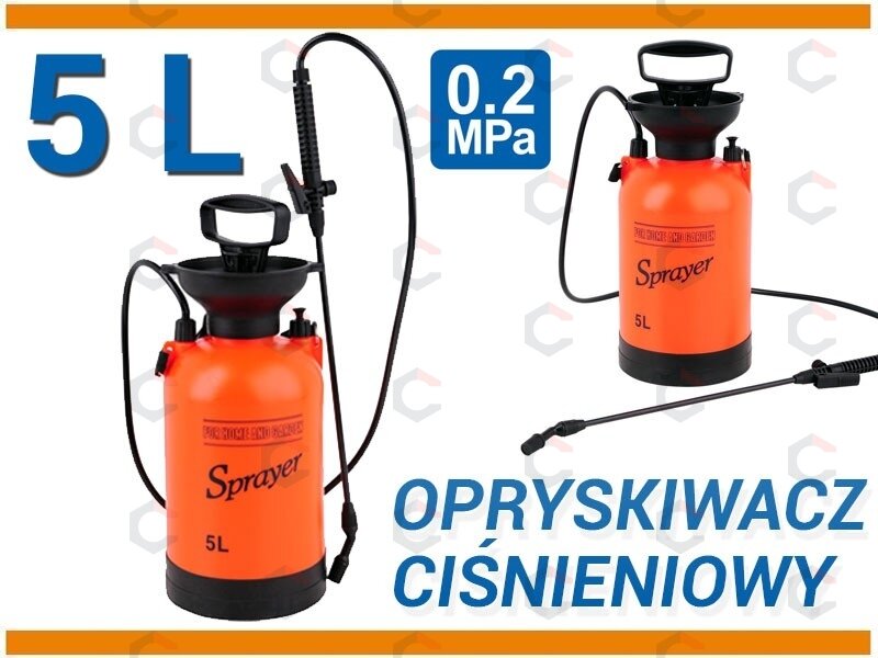 Slėginis purkštuvas | 5 l | iki 3 m | 0,2 MPa (89516) 15 Slėginis purkštuvas | 5 l | iki 3 m | 0,2 MPa (89516) 15