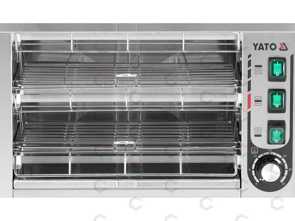 Kvarcinis skrudintuvas YATO | 3000 W | 49 × 30 × 33 cm (YG-04660) 3 Kvarcinis skrudintuvas YATO | 3000 W | 49 × 30 × 33 cm (YG-04660) 3