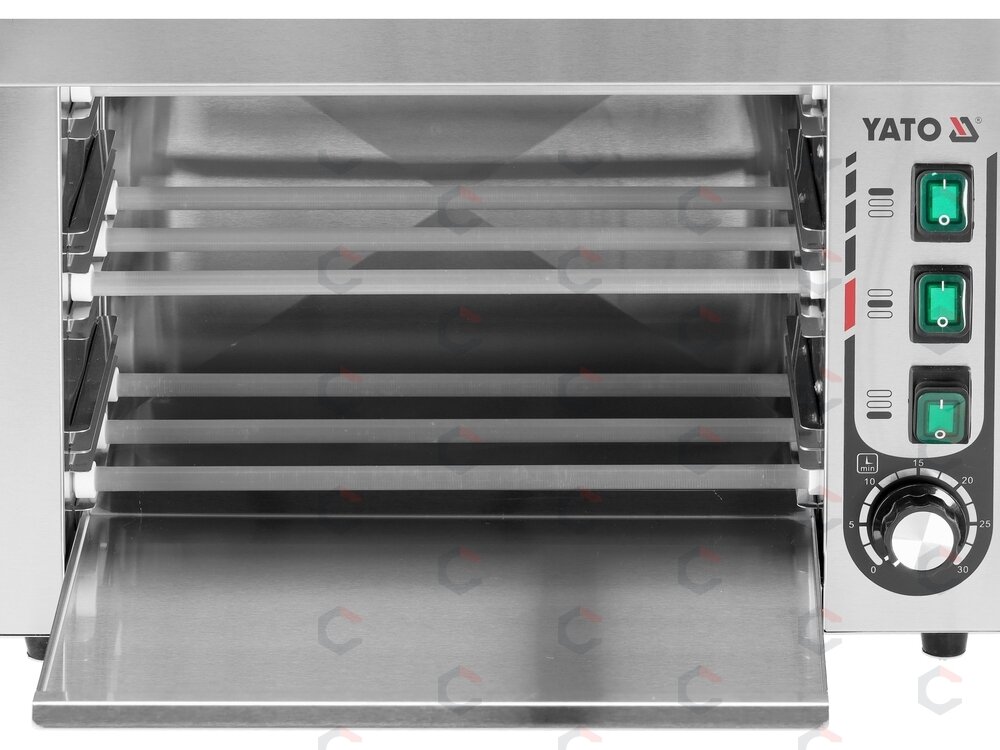 Kvarcinis skrudintuvas YATO | 3000 W | 49 × 30 × 33 cm (YG-04660) 5 Kvarcinis skrudintuvas YATO | 3000 W | 49 × 30 × 33 cm (YG-04660) 5