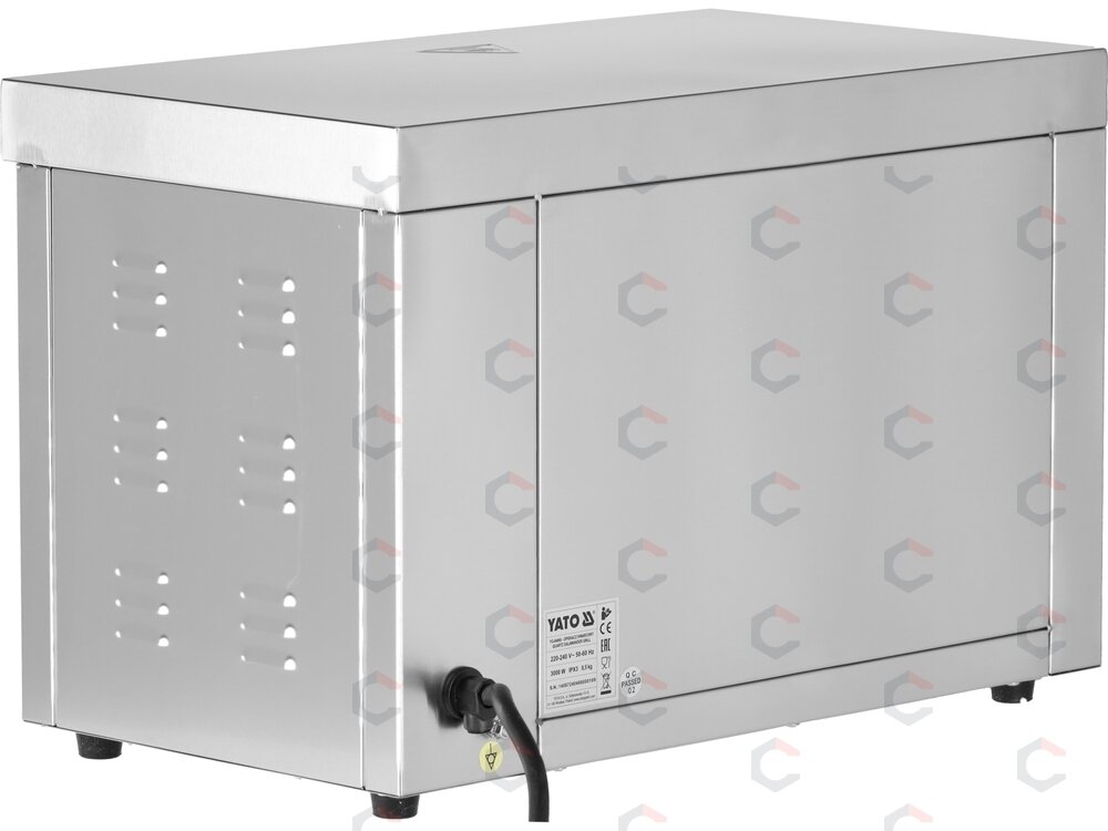 Kvarcinis skrudintuvas YATO | 3000 W | 49 × 30 × 33 cm (YG-04660) 7 Kvarcinis skrudintuvas YATO | 3000 W | 49 × 30 × 33 cm (YG-04660) 7