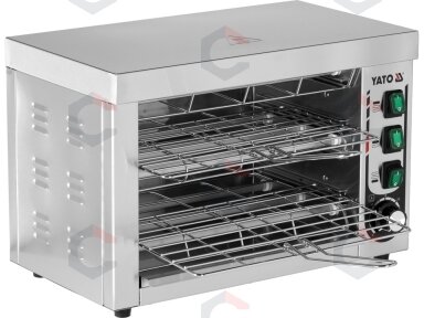 Kvarcinis skrudintuvas YATO | 3000 W | 49 × 30 × 33 cm (YG-04660) Kvarcinis skrudintuvas YATO | 3000 W | 49 × 30 × 33 cm (YG-04660)
