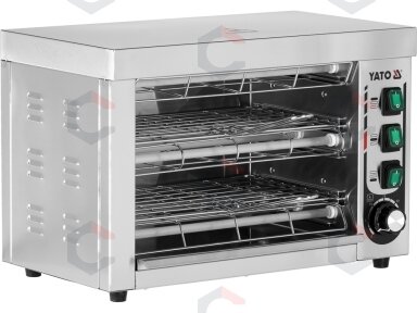 Kvarcinis skrudintuvas YATO | 3000 W | 49 × 30 × 33 cm (YG-04660) Kvarcinis skrudintuvas YATO | 3000 W | 49 × 30 × 33 cm (YG-04660)