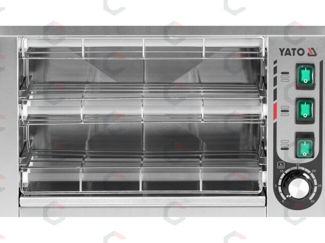 Kvarcinis skrudintuvas YATO | 3000 W | 49 × 30 × 33 cm (YG-04660) 2 Kvarcinis skrudintuvas YATO | 3000 W | 49 × 30 × 33 cm (YG-04660) 2
