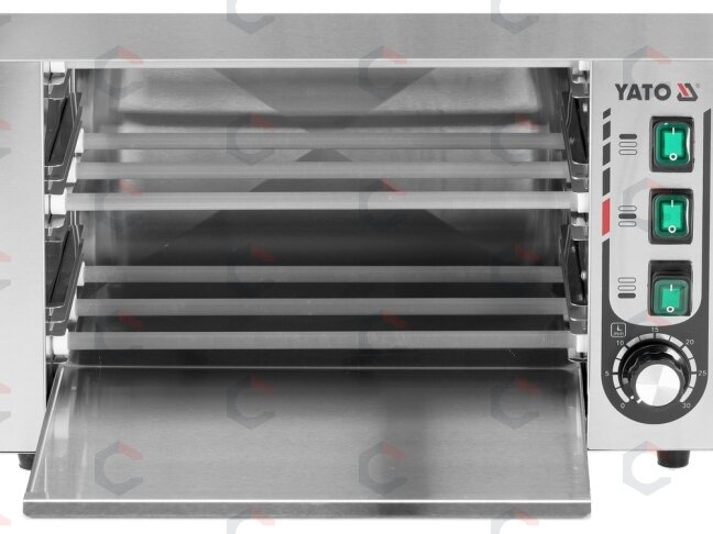Kvarcinis skrudintuvas YATO | 3000 W | 49 × 30 × 33 cm (YG-04660) 5 Kvarcinis skrudintuvas YATO | 3000 W | 49 × 30 × 33 cm (YG-04660) 5