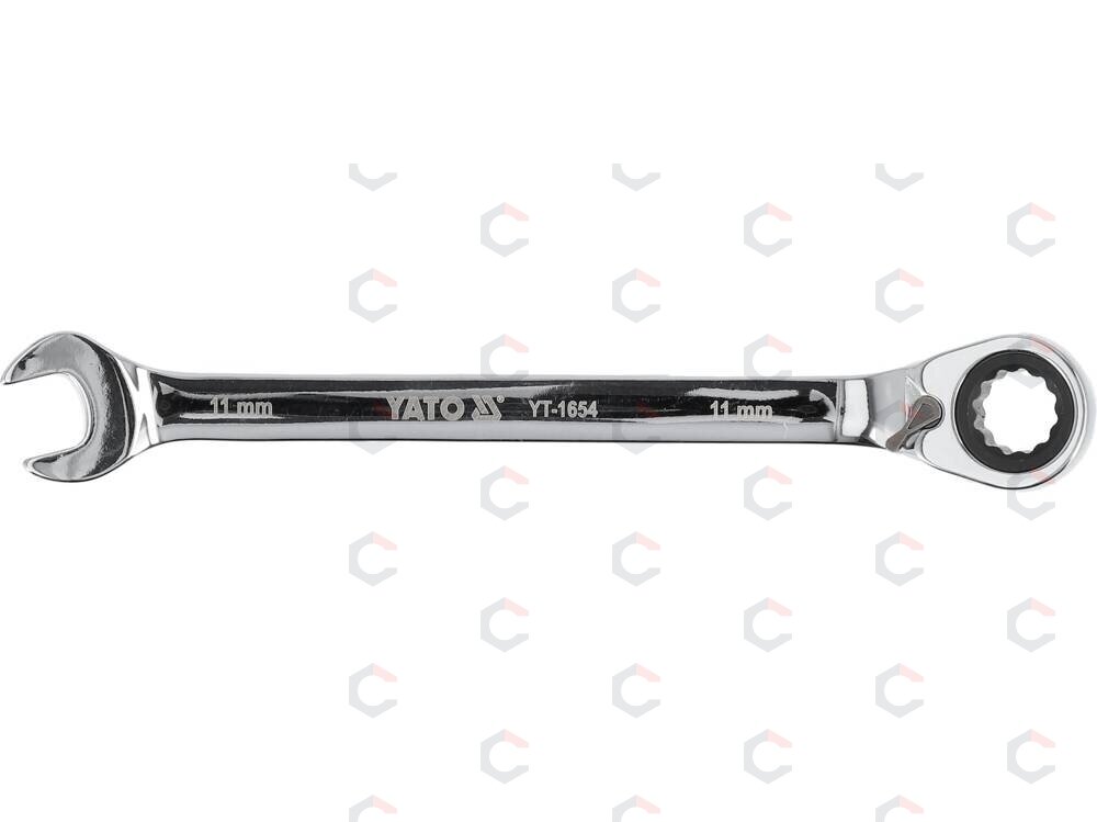 Raktas su terkšle reversinis | 11 mm (YT-1654) 2
