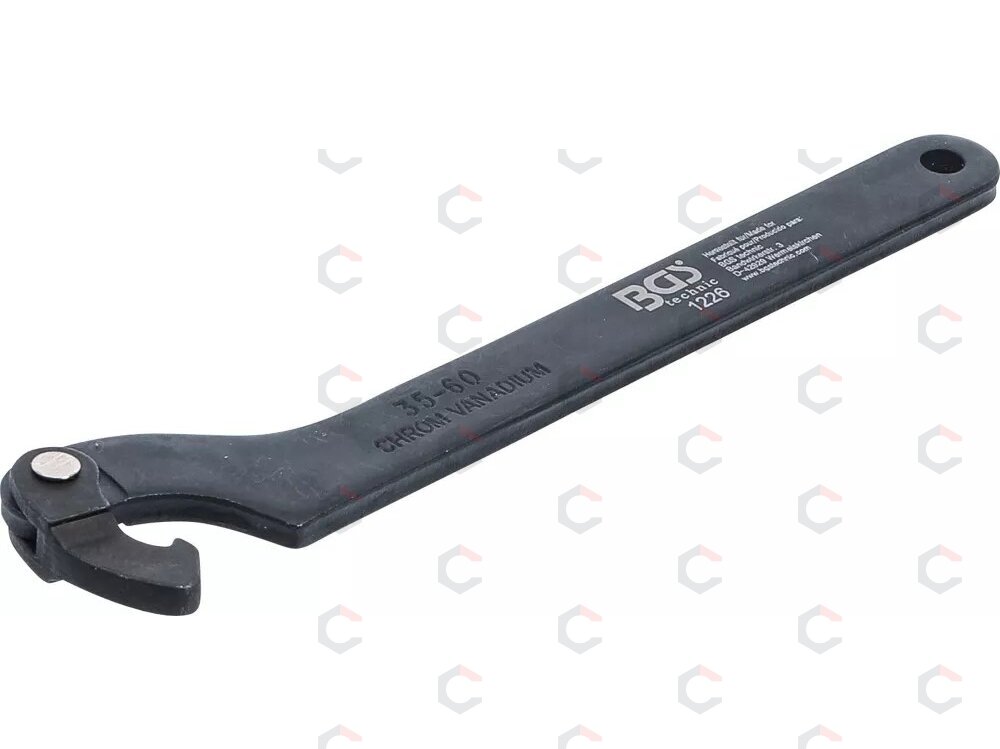 Raktas užmetamas, reguliuojamas dydis, specialus plienas | 35-60 mm (1226) 1 Raktas užmetamas, reguliuojamas dydis, specialus plienas | 35-60 mm (1226) 1