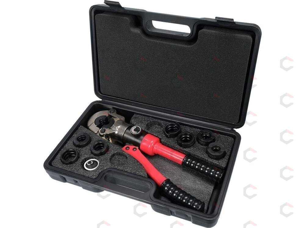 Hidraulinės presavimo replės PEX vamzdžiams | U/TH | 16–32 mm (YT-21758) 1 Hidraulinės presavimo replės PEX vamzdžiams | U/TH | 16–32 mm (YT-21758) 1