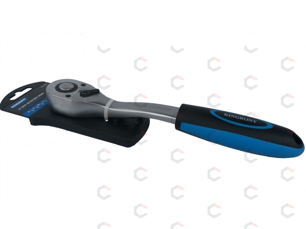 Rankena galvutėms terkšlinė | smulkūs dantukai | 12.5 mm (1/2") (KR128012C) 2 Rankena galvutėms terkšlinė | smulkūs dantukai | 12.5 mm (1/2") (KR128012C) 2