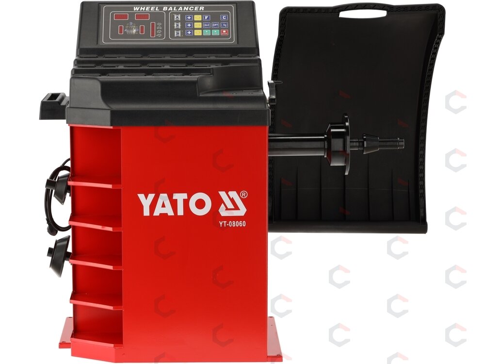 Ratų balansavimo staklės | 10–24 col. | automatinis ciklas | 250 W (YT-08060) 2 Ratų balansavimo staklės | 10–24 col. | automatinis ciklas | 250 W (YT-08060) 2