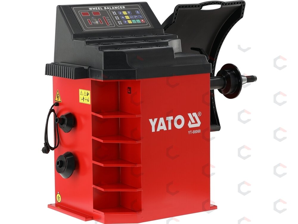 Ratų balansavimo staklės | 10–24 col. | automatinis ciklas | 250 W (YT-08060) Ratų balansavimo staklės | 10–24 col. | automatinis ciklas | 250 W (YT-08060)