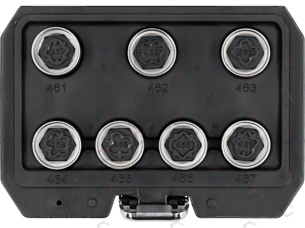 Ratų varžtų slapukų rinkinys – OPEL, profesionalus – 17 mm, 7 vnt (YT-060395) 1 Ratų varžtų slapukų rinkinys – OPEL, profesionalus – 17 mm, 7 vnt (YT-060395) 1