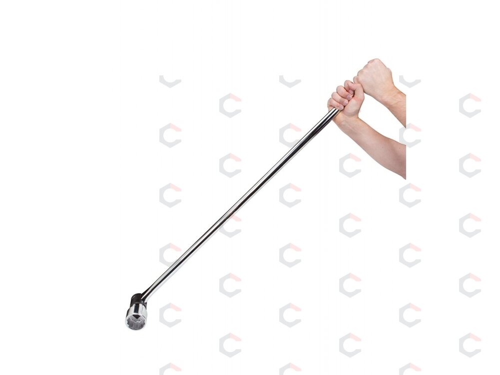 Rankena galvutėms vartomu galu | išorinis kvadratas 20 mm (3/4") | ilgis 1016 mm (BB40-1) 1 Rankena galvutėms vartomu galu | išorinis kvadratas 20 mm (3/4") | ilgis 1016 mm (BB40-1) 1