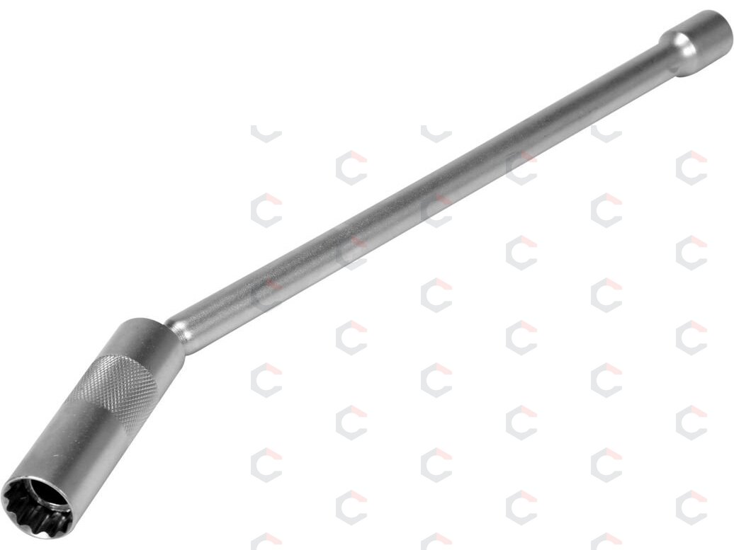 Raktas žvakėms plonasienis | su prailginimu ir magnetu | 310 mm / 16 mm (YT-08164) Raktas žvakėms plonasienis | su prailginimu ir magnetu | 310 mm / 16 mm (YT-08164)
