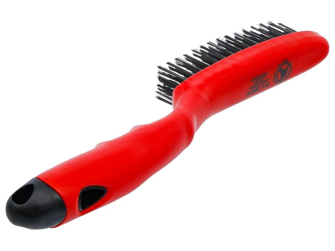 Rankinis plieninės vielos šepetys BGS DIY | 4 eilės | 260 mm (50916) 1