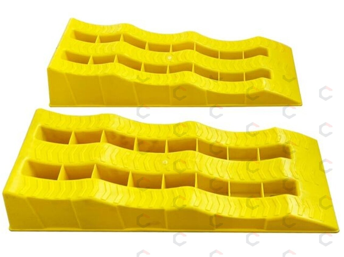 Rampų rinkinys | Plastikas | 3 užvažiavimo aukščiai | 2 vnt. (CR30) 2 Rampų rinkinys | Plastikas | 3 užvažiavimo aukščiai | 2 vnt. (CR30) 2