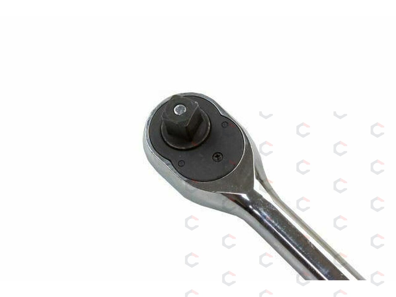 Rankena galvutėms terkšlinė ilga | 380 mm | 12.5 mm (1/2") (KR128038) 1