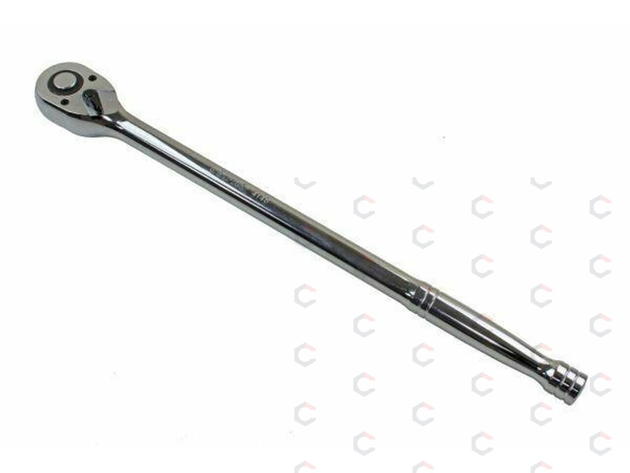 Rankena galvutėms terkšlinė ilga | 380 mm | 12.5 mm (1/2") (KR128038)