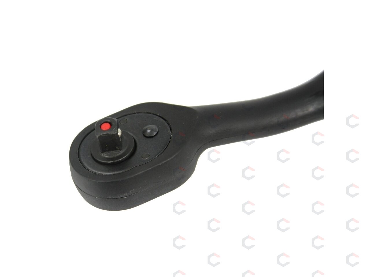 Rankena galvutėms terkšlinė | smulkūs dantukai | 6.3 mm (1/4") (KR140114) 3 Rankena galvutėms terkšlinė | smulkūs dantukai | 6.3 mm (1/4") (KR140114) 3
