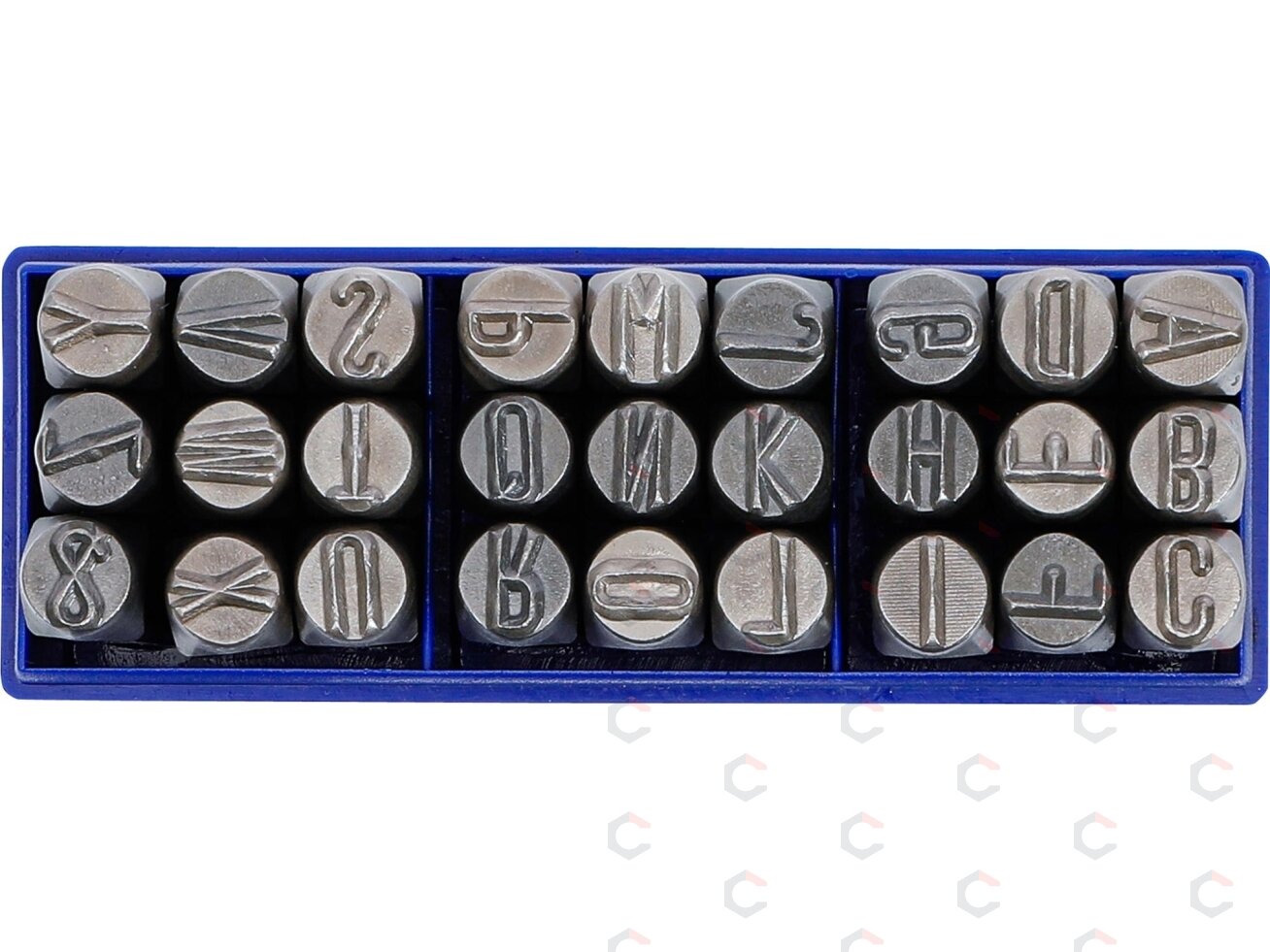 Raidžių išmušėjų rinkinys A iki Z | 10 mm (2035) 3