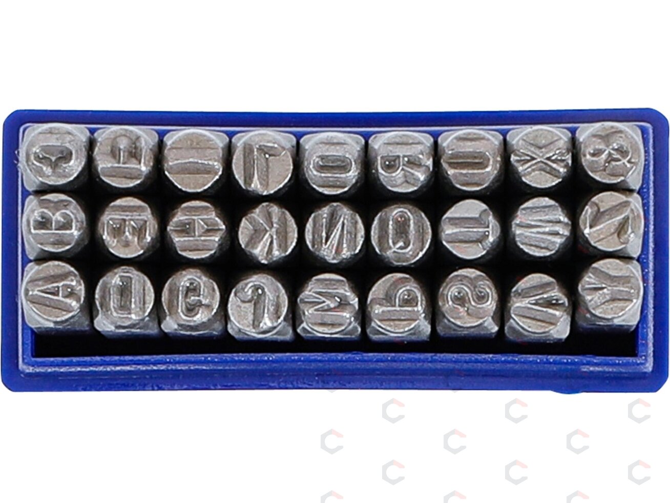 Raidžių išmušėjų rinkinys A iki Z | 4 mm (2031) 2