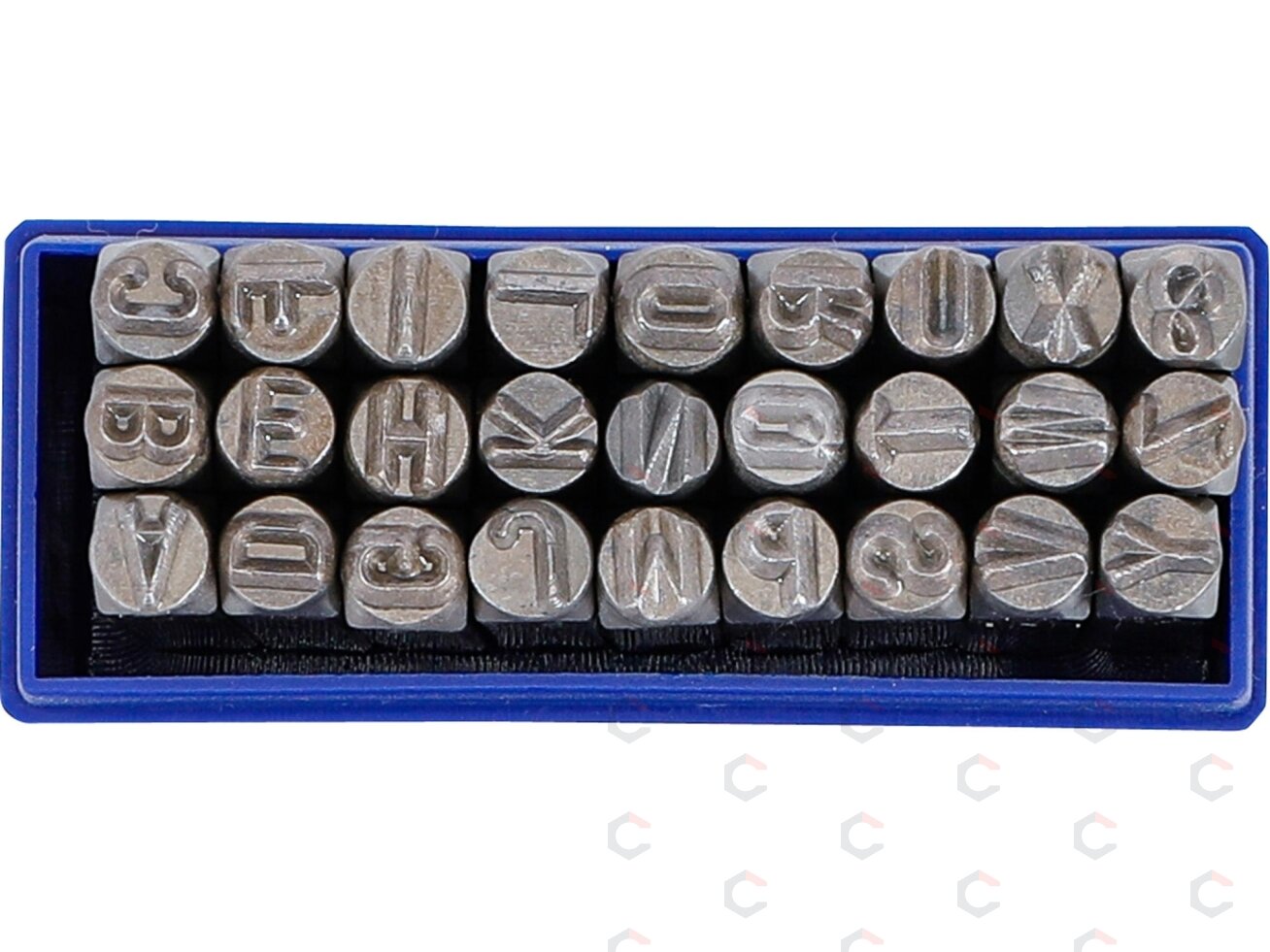 Raidžių išmušėjų rinkinys A iki Z | 6 mm (2033) 2 Raidžių išmušėjų rinkinys A iki Z | 6 mm (2033) 2