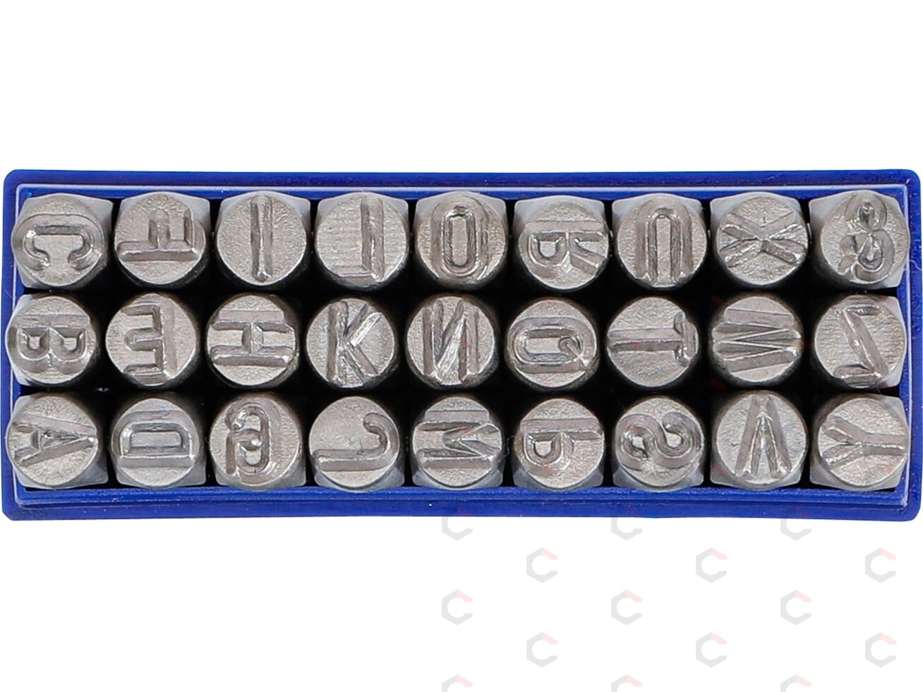 Raidžių išmušėjų rinkinys A iki Z | 8 mm (2034) 1 Raidžių išmušėjų rinkinys A iki Z | 8 mm (2034) 1