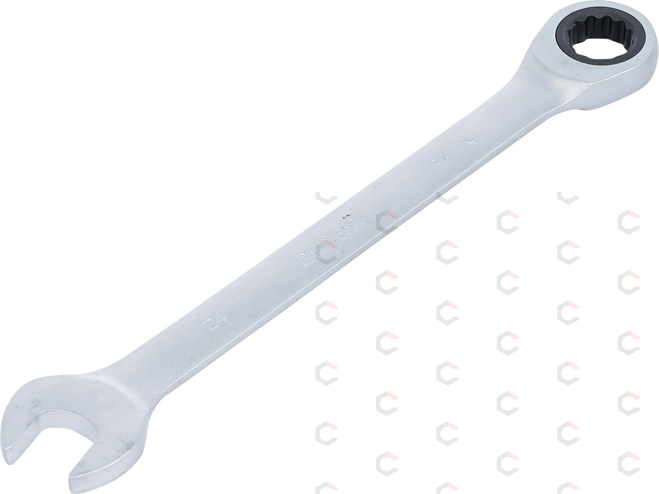 Raktas kombinuotas terkšlinis | 24 mm (6524) Raktas kombinuotas terkšlinis | 24 mm (6524)