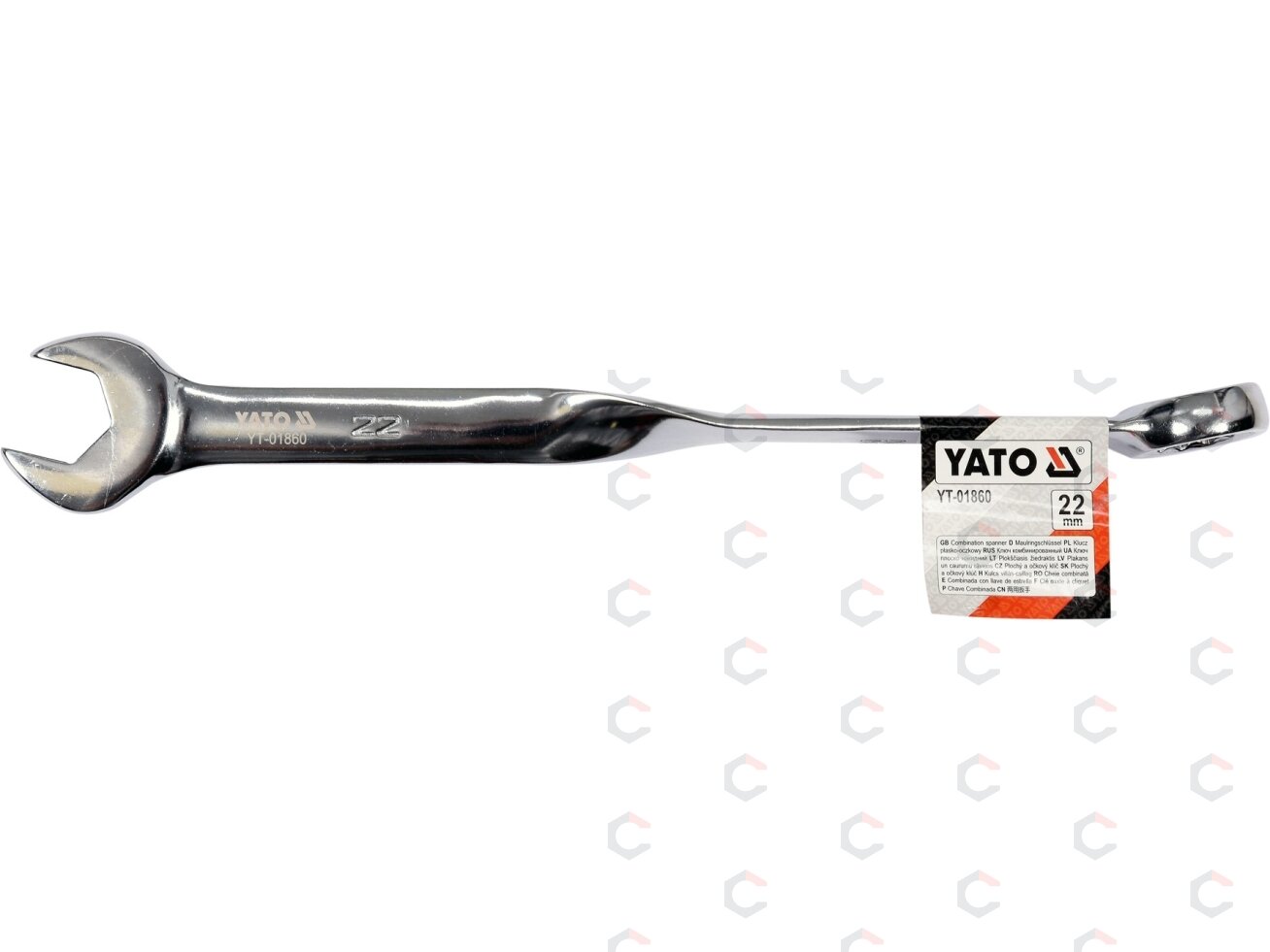 Raktas kombinuotas X | perlenktas | 22 mm (YT-01860) 2 Raktas kombinuotas X | perlenktas | 22 mm (YT-01860) 2