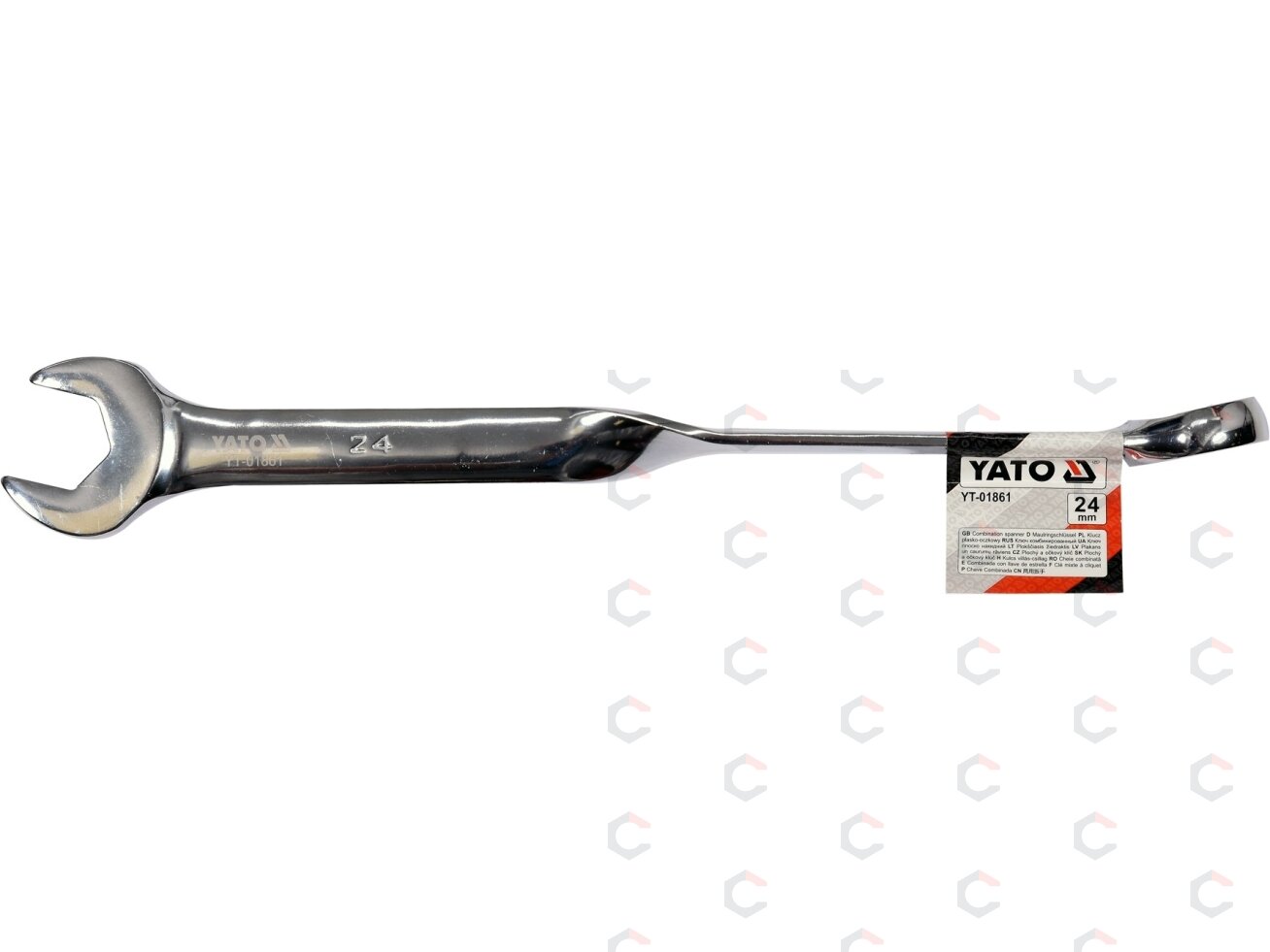 Raktas kombinuotas X | perlenktas | 24 mm (YT-01861) 2 Raktas kombinuotas X | perlenktas | 24 mm (YT-01861) 2