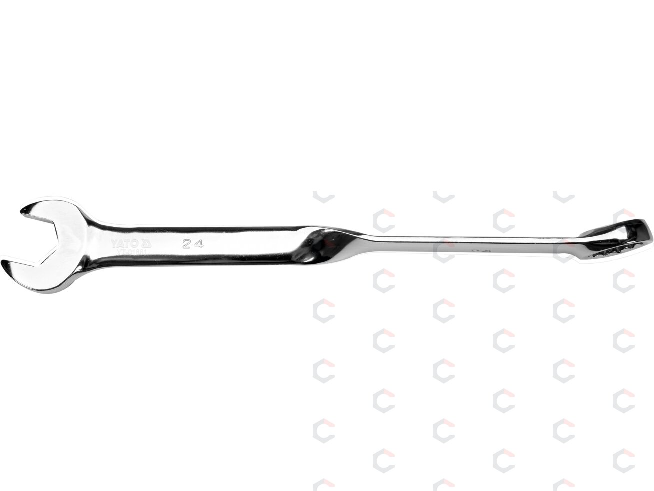 Raktas kombinuotas X | perlenktas | 24 mm (YT-01861) Raktas kombinuotas X | perlenktas | 24 mm (YT-01861)