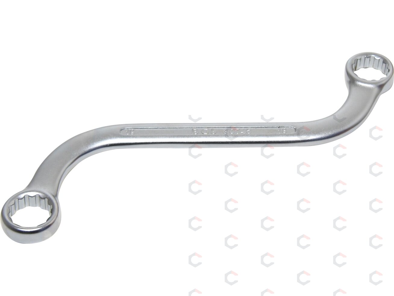 Raktas lenktas S formos 18x19 mm (30745)