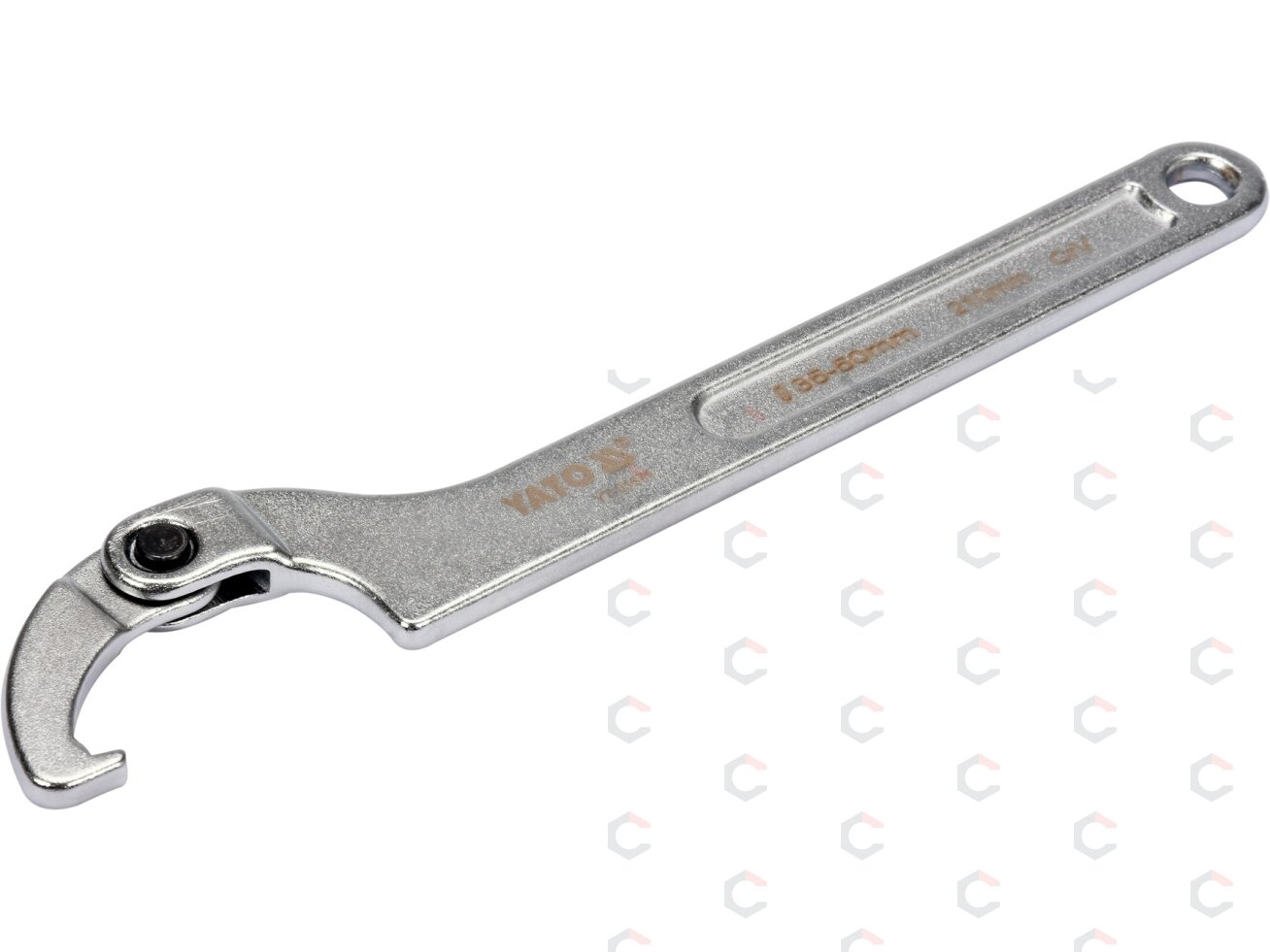 Raktas užmetamas šarnyrinis Cr-V, 35-50 mm (YT-01671) Raktas užmetamas šarnyrinis Cr-V, 35-50 mm (YT-01671)