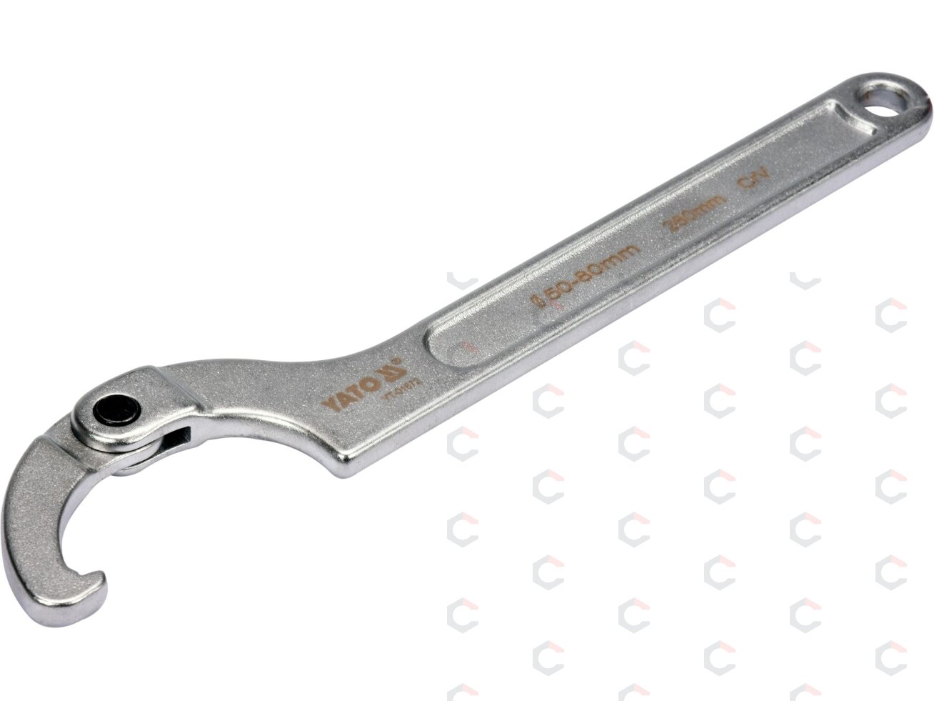 Raktas užmetamas šarnyrinis Cr-V, 50-80 mm (YT-01672) Raktas užmetamas šarnyrinis Cr-V, 50-80 mm (YT-01672)