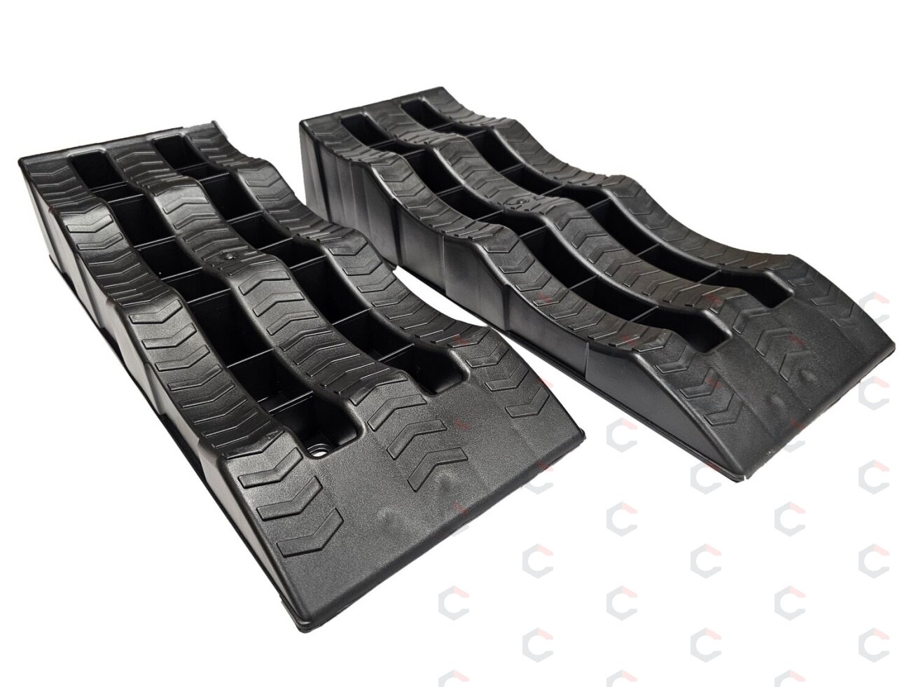 Rampų rinkinys | Plastikas | 3 užvažiavimo aukščiai | 2 vnt. (CR30) Rampų rinkinys | Plastikas | 3 užvažiavimo aukščiai | 2 vnt. (CR30)