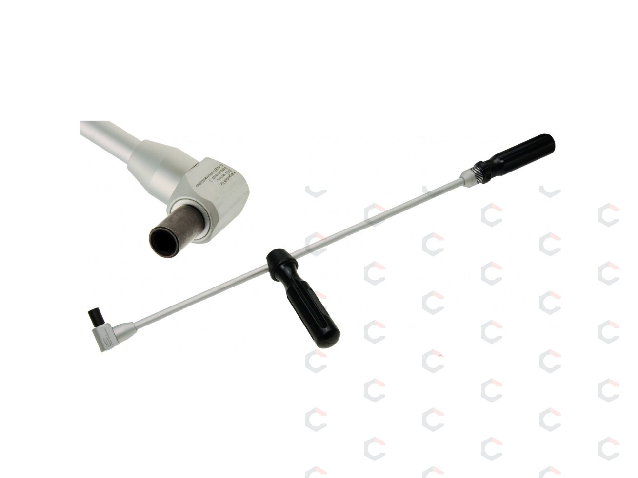 Rankena antgaliams kampinė | 480 mm (4838) 1 Rankena antgaliams kampinė | 480 mm (4838) 1