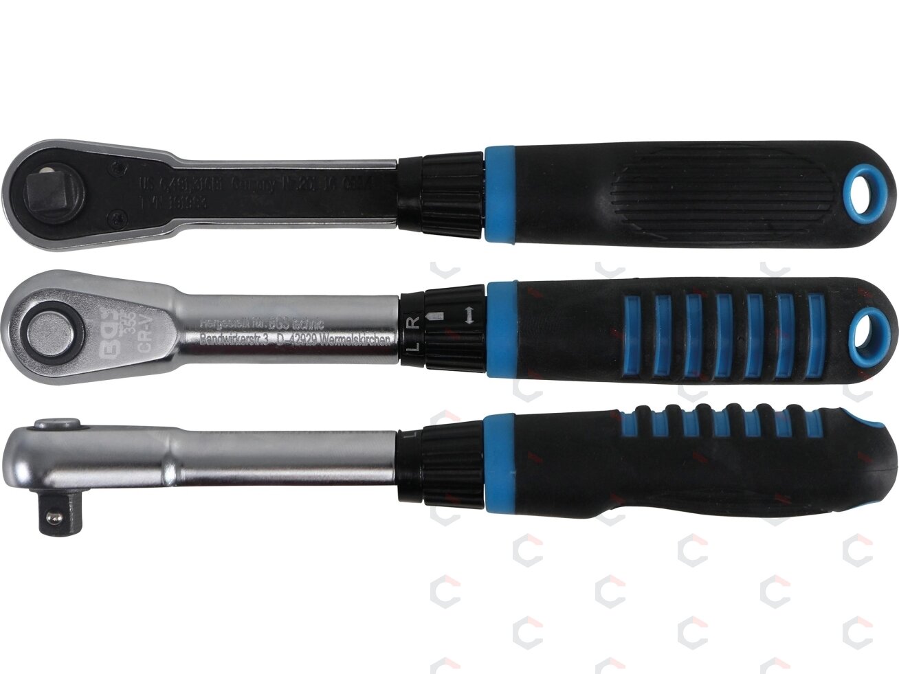 Rankena galvutėms siaura, su vienos rankos perjungimo funkcija | 6.3 mm (1/4 ") (355) Rankena galvutėms siaura, su vienos rankos perjungimo funkcija | 6.3 mm (1/4 ") (355)