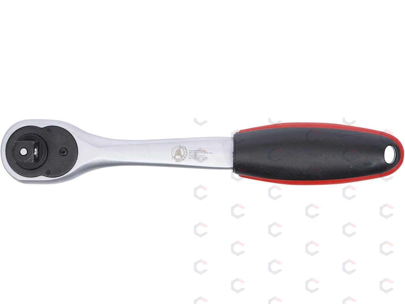 Rankena galvutėms terkšlinė | smulkūs dantukai | 12,5 mm (1/2") (519) 4 Rankena galvutėms terkšlinė | smulkūs dantukai | 12,5 mm (1/2") (519) 4