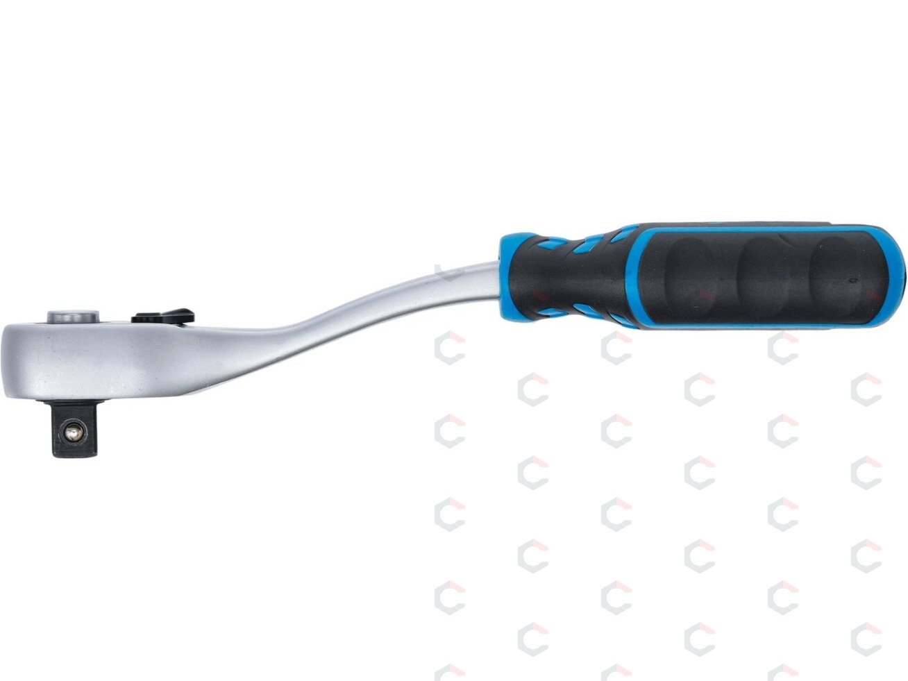 Rankena galvutėms terkšlinė | smulkūs dantukai | 12.5 mm (1/2") (602) 2 Rankena galvutėms terkšlinė | smulkūs dantukai | 12.5 mm (1/2") (602) 2