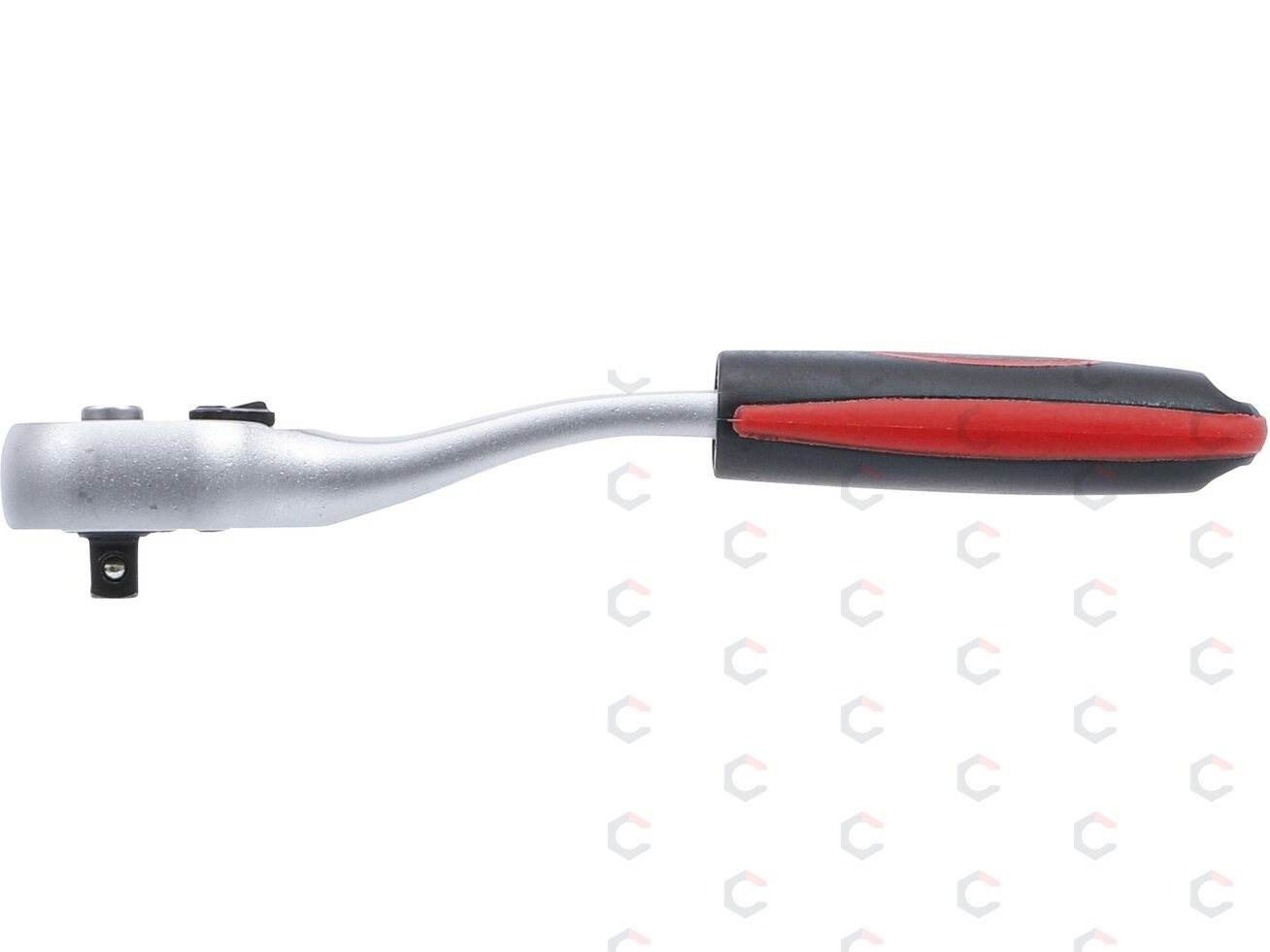 Rankena galvutėms terkšlinė | smulkūs dantukai | 6.3 mm (1/4") (517) 3 Rankena galvutėms terkšlinė | smulkūs dantukai | 6.3 mm (1/4") (517) 3