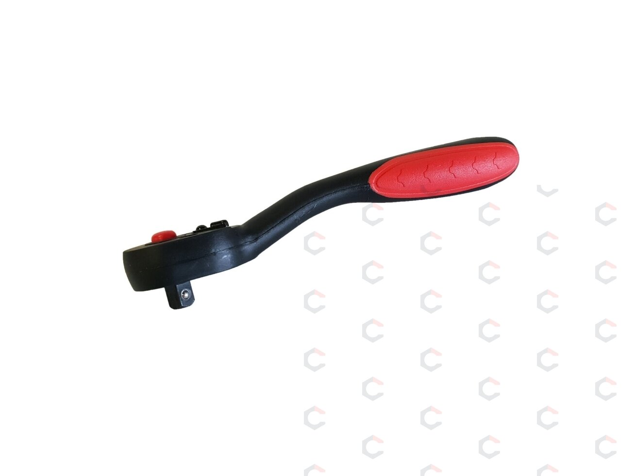 Rankena galvutėms terkšlinė | smulkūs dantukai | 6.3 mm (1/4") (KR140114) 4 Rankena galvutėms terkšlinė | smulkūs dantukai | 6.3 mm (1/4") (KR140114) 4