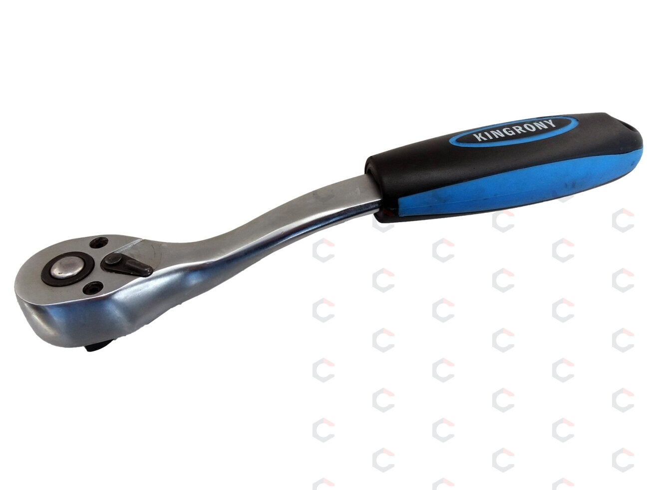 Rankena galvutėms terkšlinė | smulkūs dantukai | 6.3 mm (1/4") (KR148014E) Rankena galvutėms terkšlinė | smulkūs dantukai | 6.3 mm (1/4") (KR148014E)
