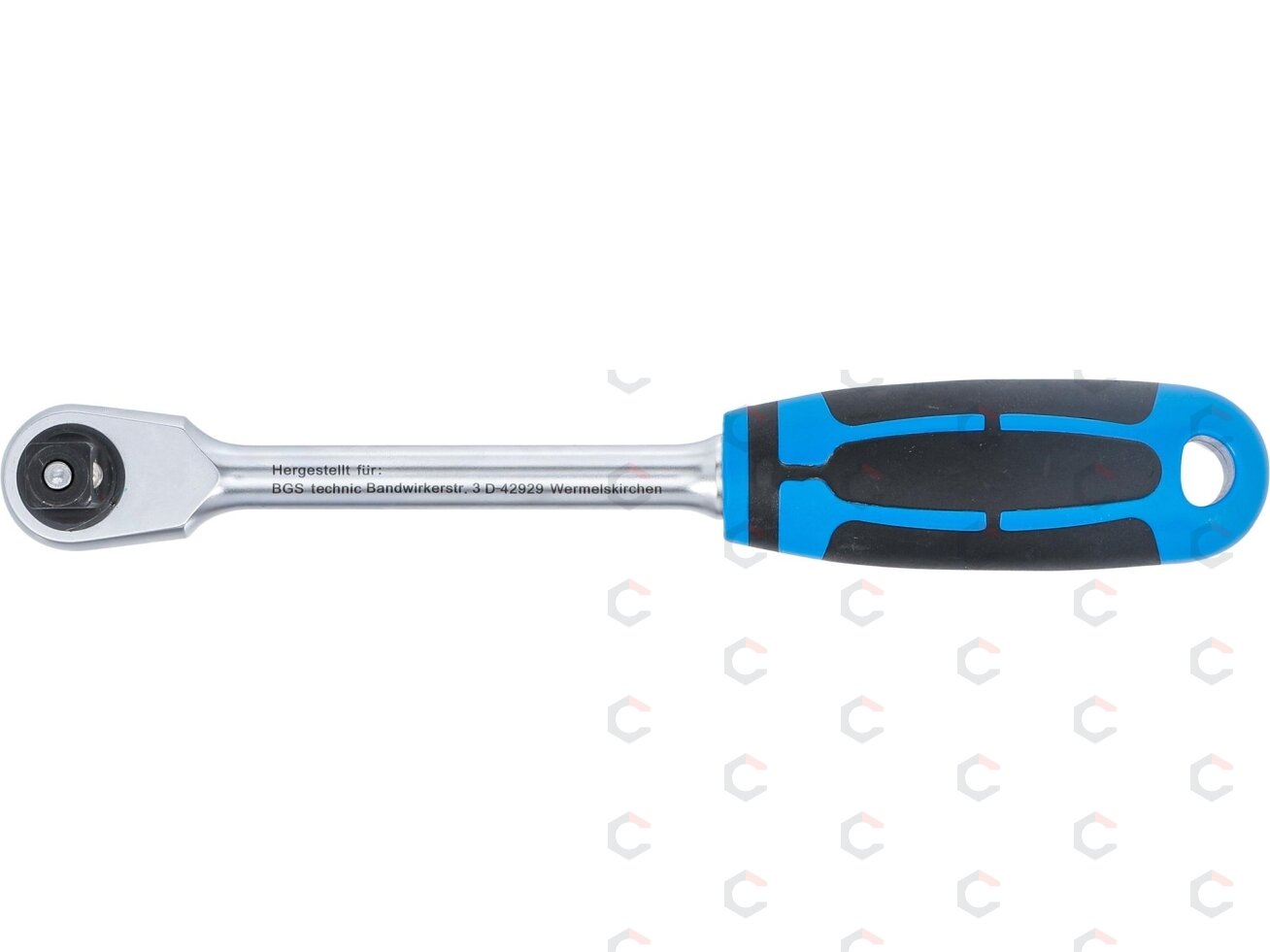 Rankena galvutėms terkšlinė | smulkūs dantukai / siaura galvutė | 12.5 mm (1/2") (612) 5 Rankena galvutėms terkšlinė | smulkūs dantukai / siaura galvutė | 12.5 mm (1/2") (612) 5