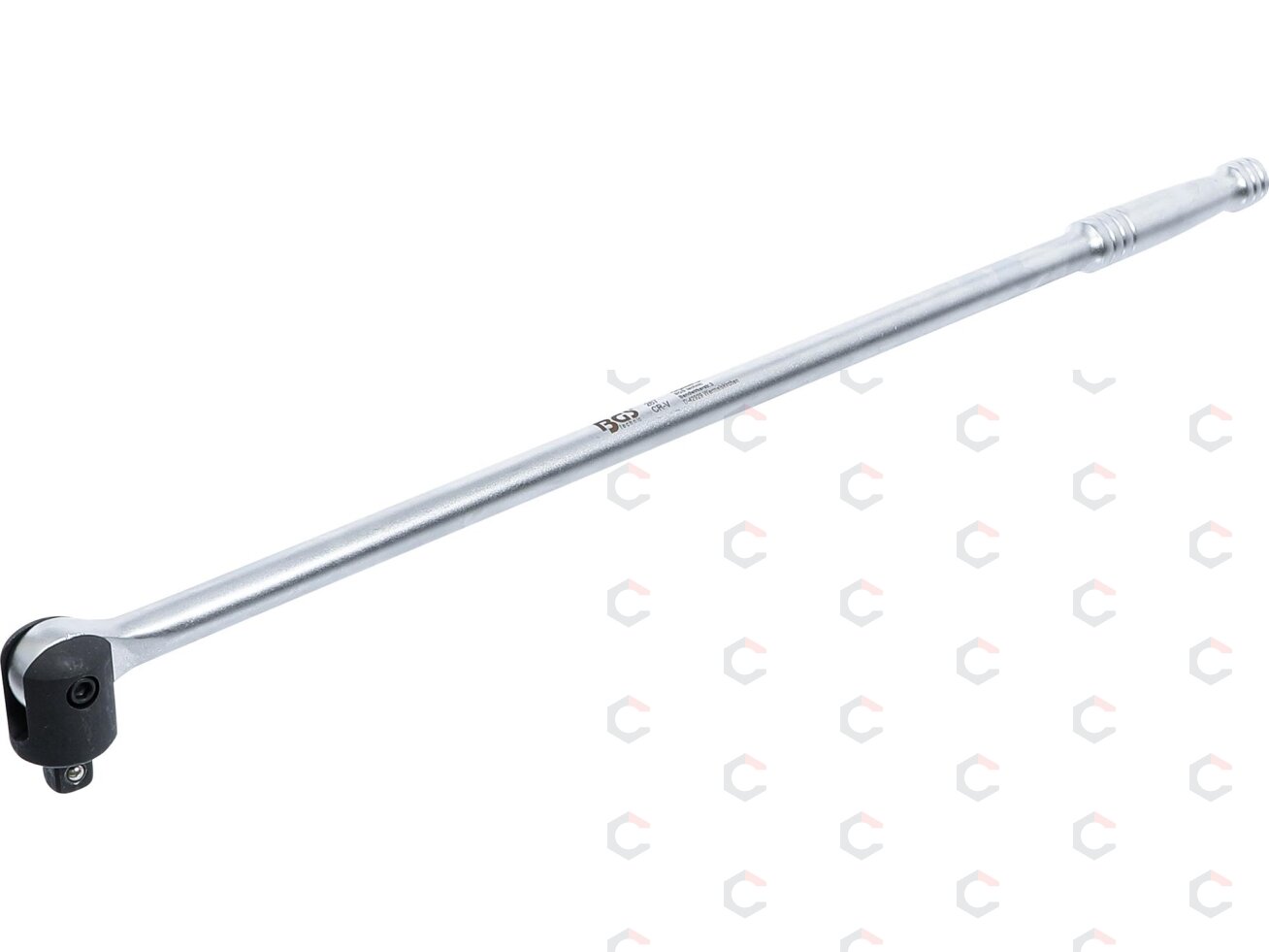 Rankena galvutėms vartomu galu | išorinis kvadratas 12,5 mm (1/2") | 610 mm (267) Rankena galvutėms vartomu galu | išorinis kvadratas 12,5 mm (1/2") | 610 mm (267)