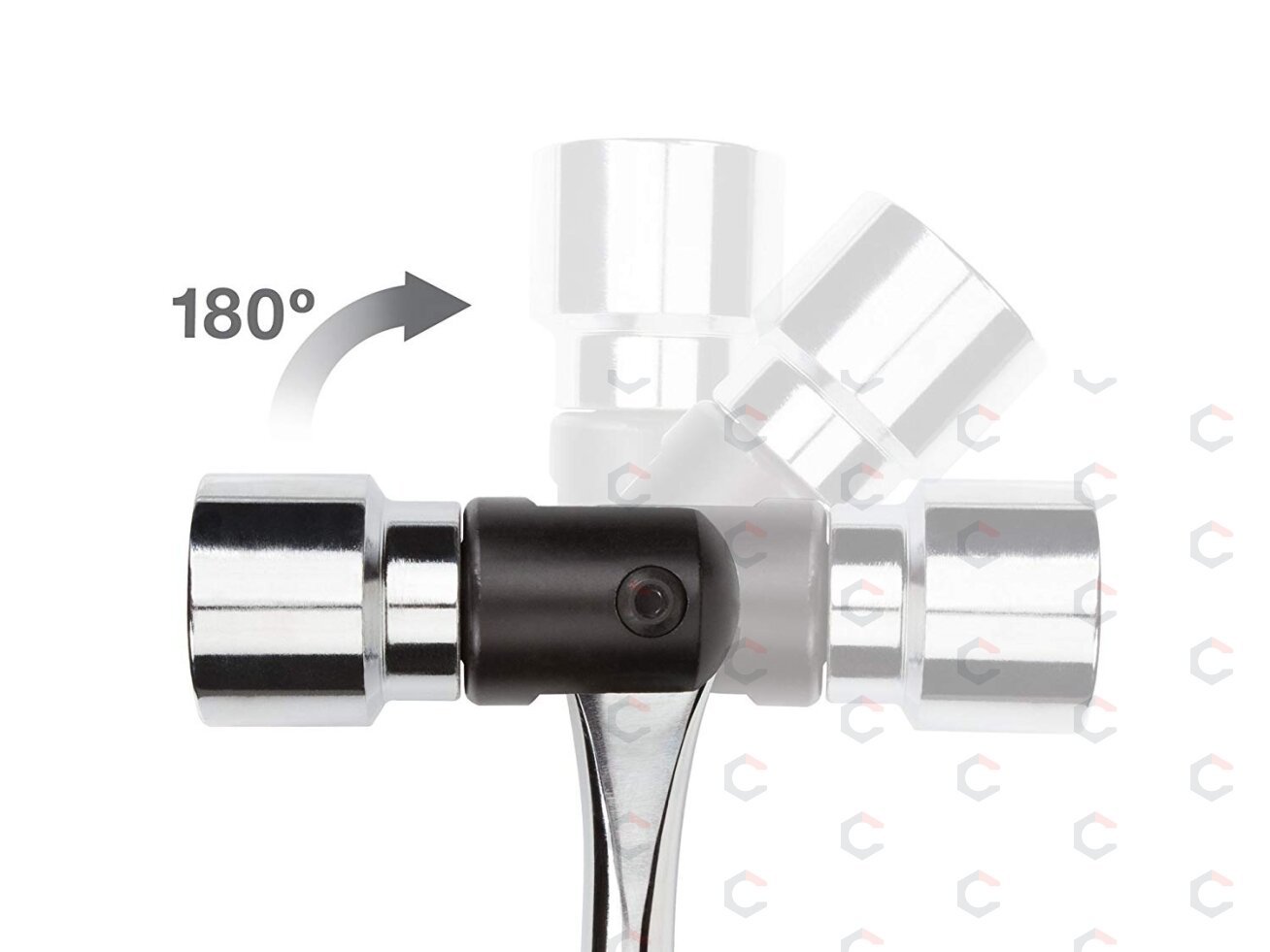 Rankena galvutėms vartomu galu | išorinis kvadratas 20 mm (3/4") | ilgis 1016 mm (BB40-1) 4 Rankena galvutėms vartomu galu | išorinis kvadratas 20 mm (3/4") | ilgis 1016 mm (BB40-1) 4