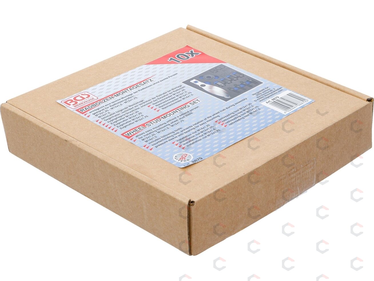 Ratų smeigių montavimo rinkinys | M12, M14 ir UNF | 1/6 dėklas (8879) 2