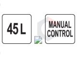 Rankinė šlavimo mašina | 950 mm | 45 l | 3800 m²/val. (YT-17412) 13 Rankinė šlavimo mašina | 950 mm | 45 l | 3800 m²/val. (YT-17412) 13