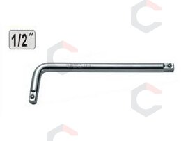 Rankena galvutėms L-tipo, 1/2", 250 mm ilgio (JD02010)